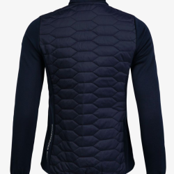 W Levo Quilted Zip, Dk Navy Blue