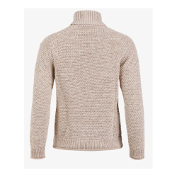 Pelle P W Bryon Funnel Neck, Beige Oak Mix, Str. Medium