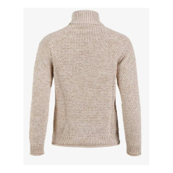 Pelle P W Bryon Funnel Neck, Beige Oak Mix, Str. Medium