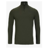 Pelle P Crew Half Zip, Khaki Green, Str. Medium