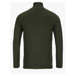 Pelle P Crew Half Zip, Khaki Green, Str. Large