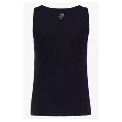 Pelle P Badge Top, Navy Blue