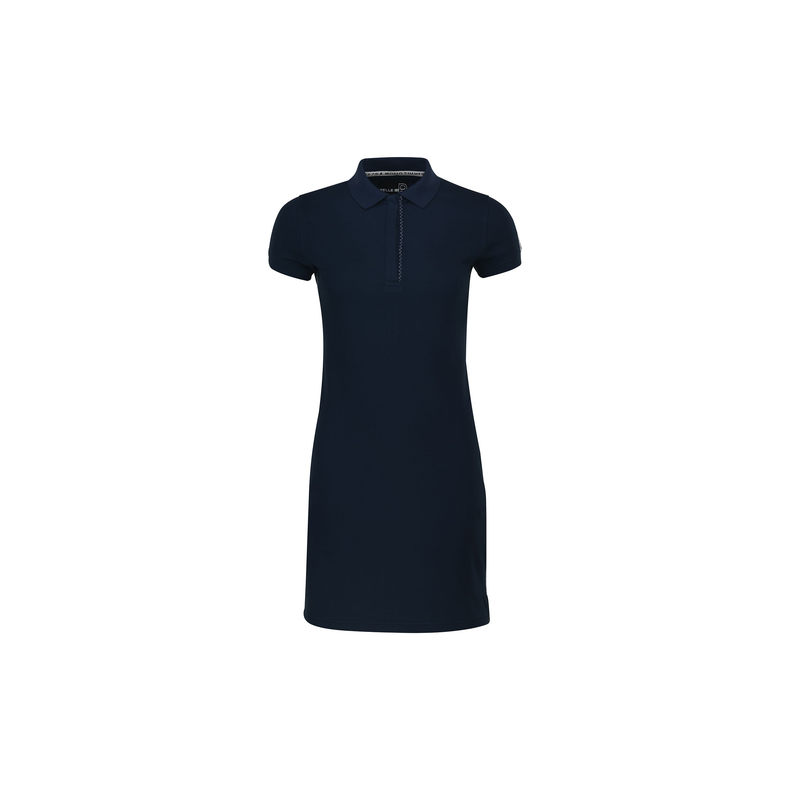 W team Polo Dress, DK Navy Royal, Str. Small