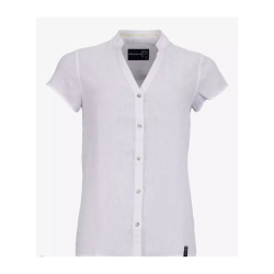 Pelle P Linen Blouse, Dame, Hvid