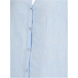 Pelle P Linen Blouse, Dame, Sky Blue Melange