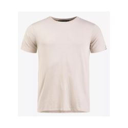 Pelle P Badge Tee til Herrer, Macadamia Milk, Str. Large