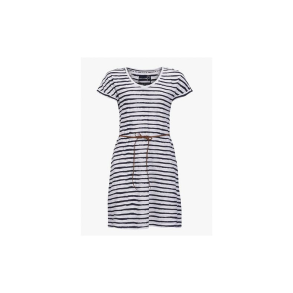 Pelle P W Hammersmith Flowy Dress Dk Navy Stripe   Str. M