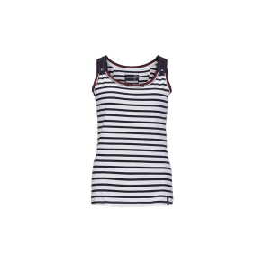 W Classic Stripe Linnen, Dk Navystripe, Medium - Pelle P