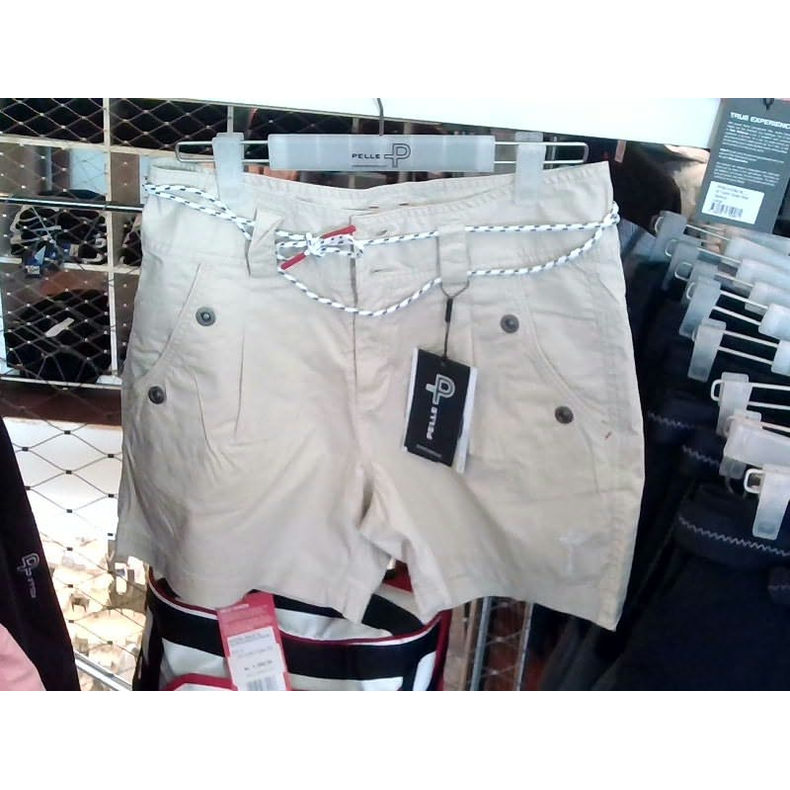 Pelle P W Dock Classic Shorts Light Beige Oak Str. M Pelle P W Dock Classic Shorts Light Beige Oak Str. M