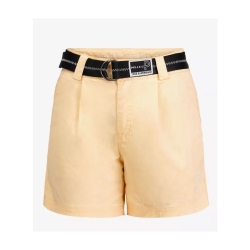 Pelle P Crew Pleat Shorts, Sunkiss