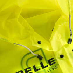 Poncho, Fluorescent Yellow, One Size