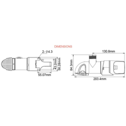 Lavprofil Lnsepumpe Auto, 14a, 12v, 1100gph