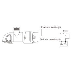 SeaFlo Lavprofil L�nsepumpe, 12V, 1100gph