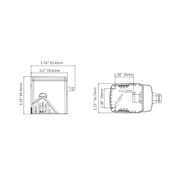 Flydekontakt Elektromagnetisk 25a I Hus