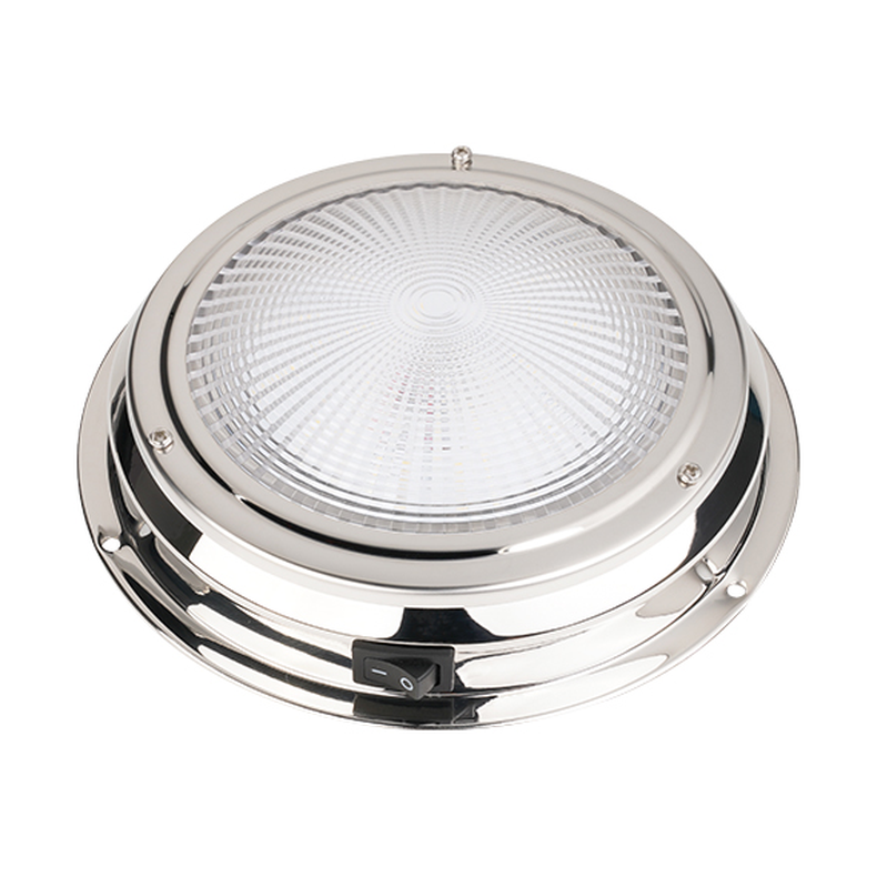 Led Loftlampe Messing - �150mm Hvidt lys 