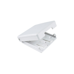 Fold-Up Adjustable Drink Holder White