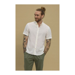 REDGREEN Herreskjorte, Off White, Str. Medium