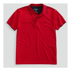 Redgreen Cane Kortrmet Polo, Rd, Str. Small