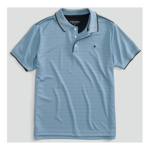 Redgreen Cane Kortrmet Polo, Dusty Blue, Str. Small