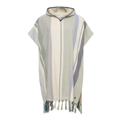Redgreen Rio Poncho, Sky Blue Stribet, Str. Onesize