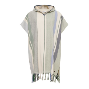 Redgreen Rio Poncho, Sky Blue Stribet, Str. Onesize