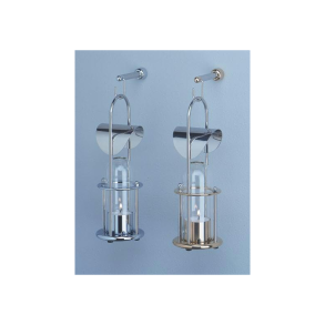 Fyrskib Classic - messing/rustfrit stl