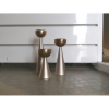 Millennium fyrfadsstage - hjde 145mm - bronze top - matforniklet krop