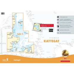 Satz 1 + 4 + 5, Danske �sters� Og Kieler Bugt S�sportskort Delius Klasing