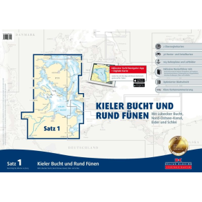 Satz 1, Kieler Bugt Og Fyn Rundt Sspotskort Delius Klasing