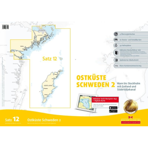 Satz 12, Sveriges �stkyst 2 S�sportskort Delius Klasing