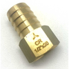 Slangestuds Med Indv. Gevind Cr-Dzr 1/2? X 20 Mm