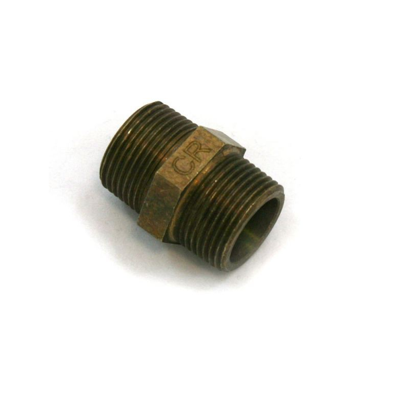 Dobbelt Nippel-Nippel Dobbelt Nippel-Nippel  Cr-Dzr 1/4?