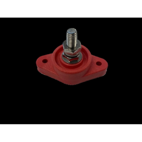 Sikringsholder kraftig 160 A - r�d - M8
