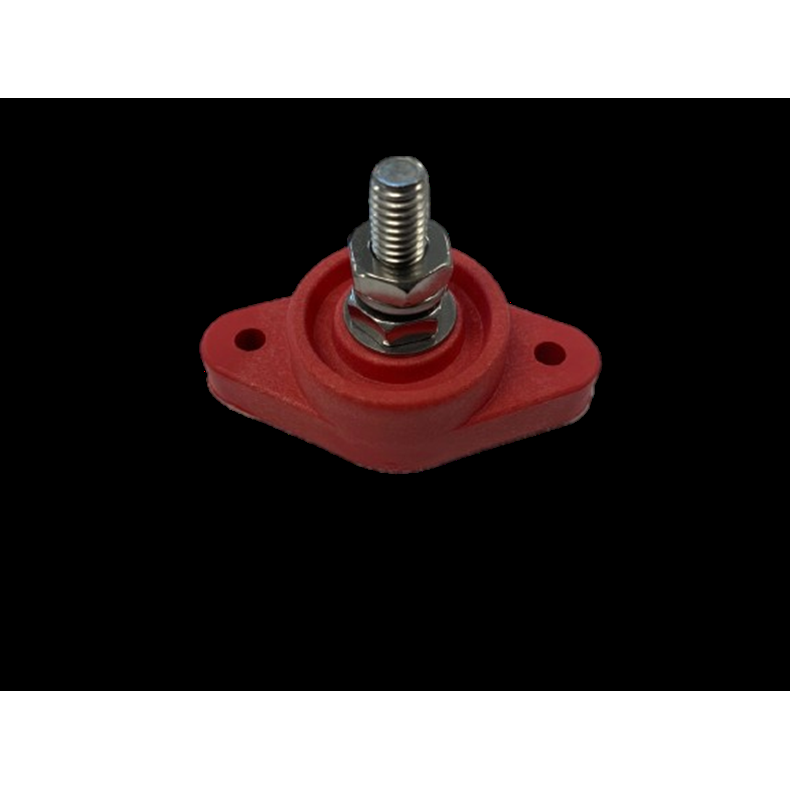 Sikringsholder kraftig 160 A - r�d - M8