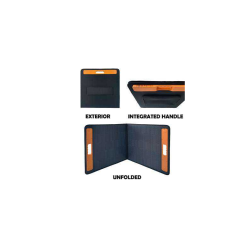 80w D-Folding Solar Panel (2 Fold) With Integrated Handle