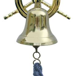 Messingklokke  7,5 cm