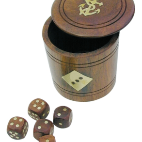 Raflebger I Tr Med 5 Terninger - 7,5x7,5cm