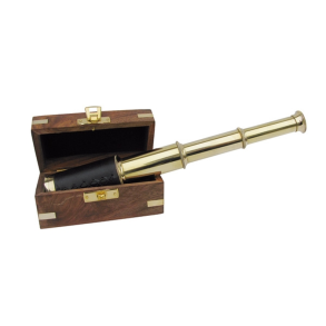 Teleskop kikkert i ske