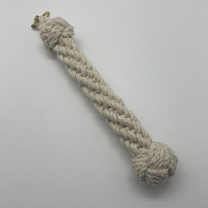 Klokkereb med sjkel af messing, 22 cm