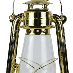 Storm lanterne messingfarvet 31cm