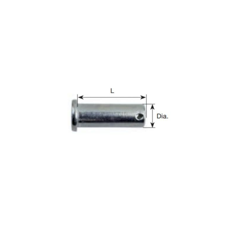 Seldn Pinbolt 12x37 ring/split 2,9