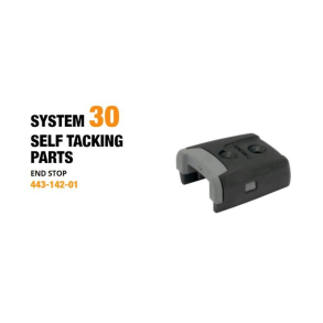 Slden Ende stop - System 30 Self Tacking parts - 443-142-01
