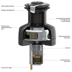 Seldn E-serie elektrisk spil E40 - 42V - 3 Speed