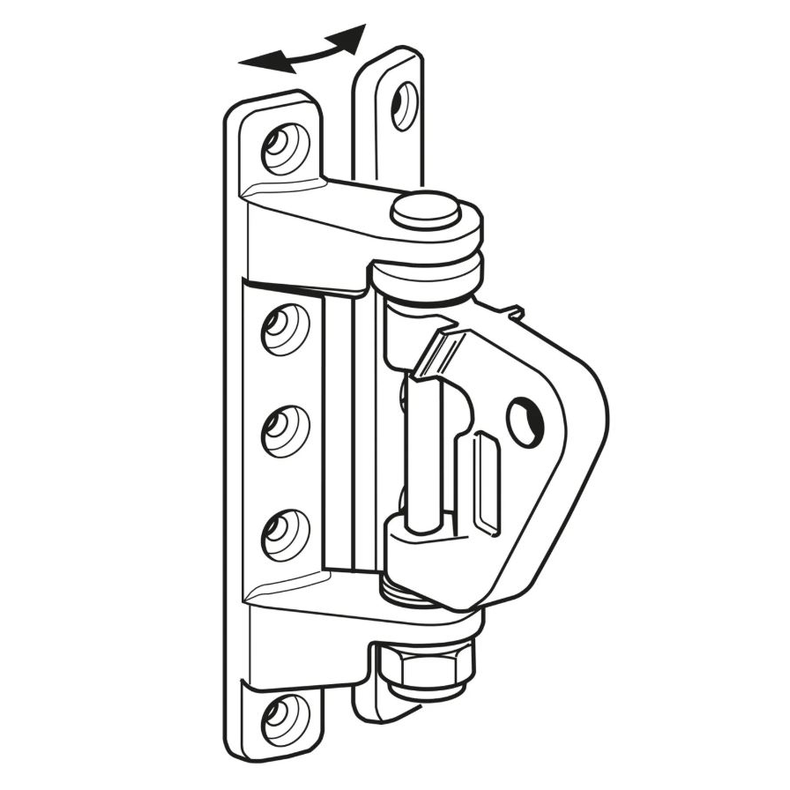 SELD�N KICK.BKT 80 ADJUST.+RIVETS