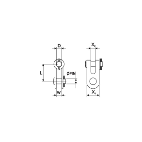 Seldn TOGGLE FO/FO WIRE 8(2 PINS)