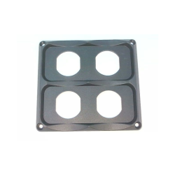 Monteringspanel Til Ur Og Stik 4 Huller