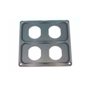 Monteringspanel Til Ur Og Stik 4 Huller