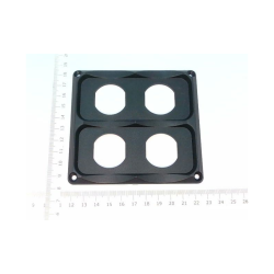 Monteringspanel Til Ur Og Stik 4 Huller