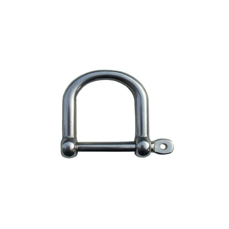 Sjkel Bred 8mm Rustfri 316