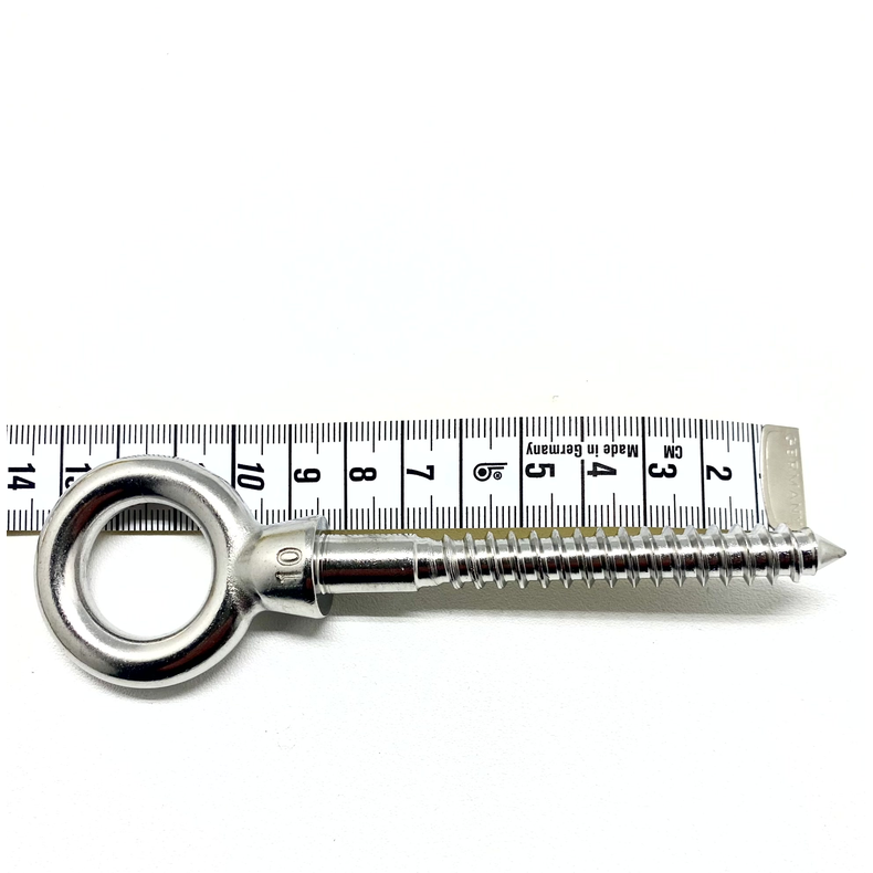 Trskrue M. je - Rustfri 316  Trskrue M. je - Rustfri 316 - 10 X 80 Mm